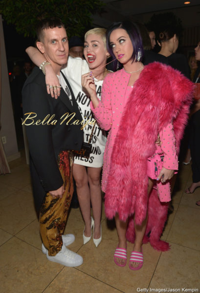 Jeremy Scott, Miley Cyrus & Katy Perry