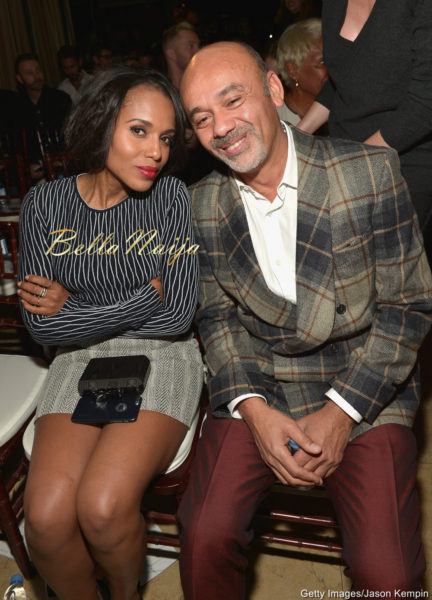 Kerry Washington & Christian Louboutin