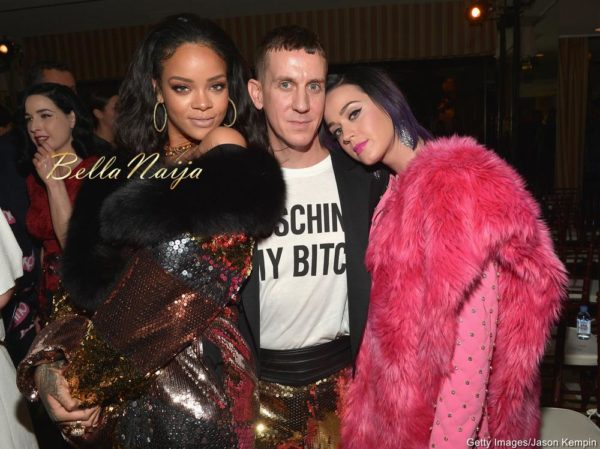 Rihanna, Jeremy Scott & Katy Perry