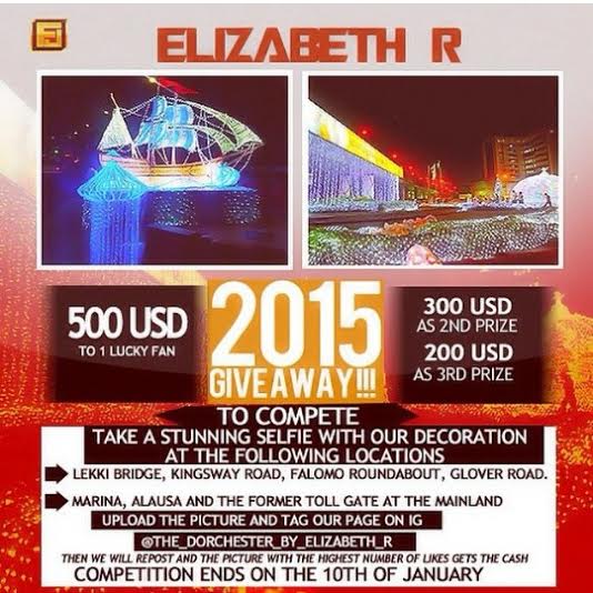 Elizabeth R Giveaway - BellaNaija - January 2014