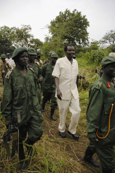 Ugandan Rebel Leader Joseph Kony Makes Rare Appearance