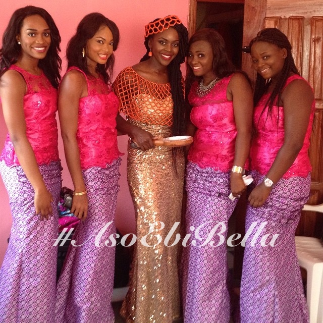 Nkechi and her girls @itweetnaija