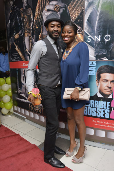 O. C. Ukeje and wife