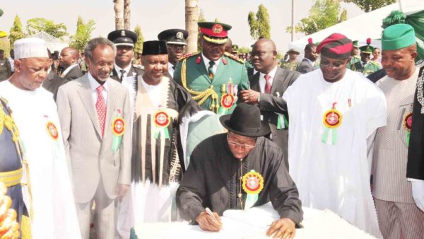 PIC. 4.  WREATH LAYING FOR  2015  ARMED FORCES REMEMBERANCE DAY IN ABUJA