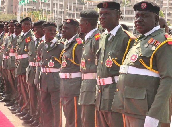 PIC. 5.  WREATH LAYING FOR  2015  ARMED FORCES REMEMBERANCE DAY IN ABUJA