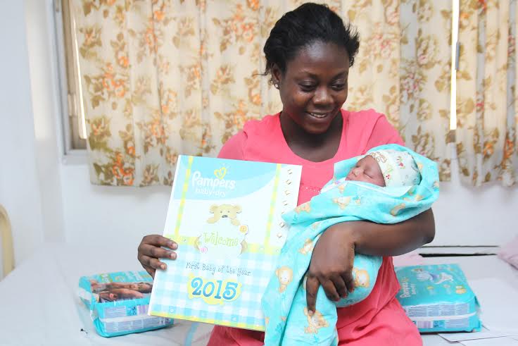 Pampers First Baby of the Year - BellaNaija - January2014002