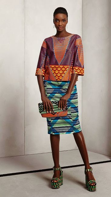 Vlisco Think Collection Lookbook - BellaNaija - Janaury2015