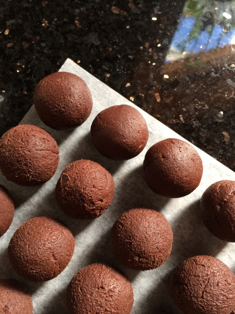 "Hands Off My Hand Rolled Chocolate Truffles!" Chef Alex Shows How to Make Yours BellaNaija