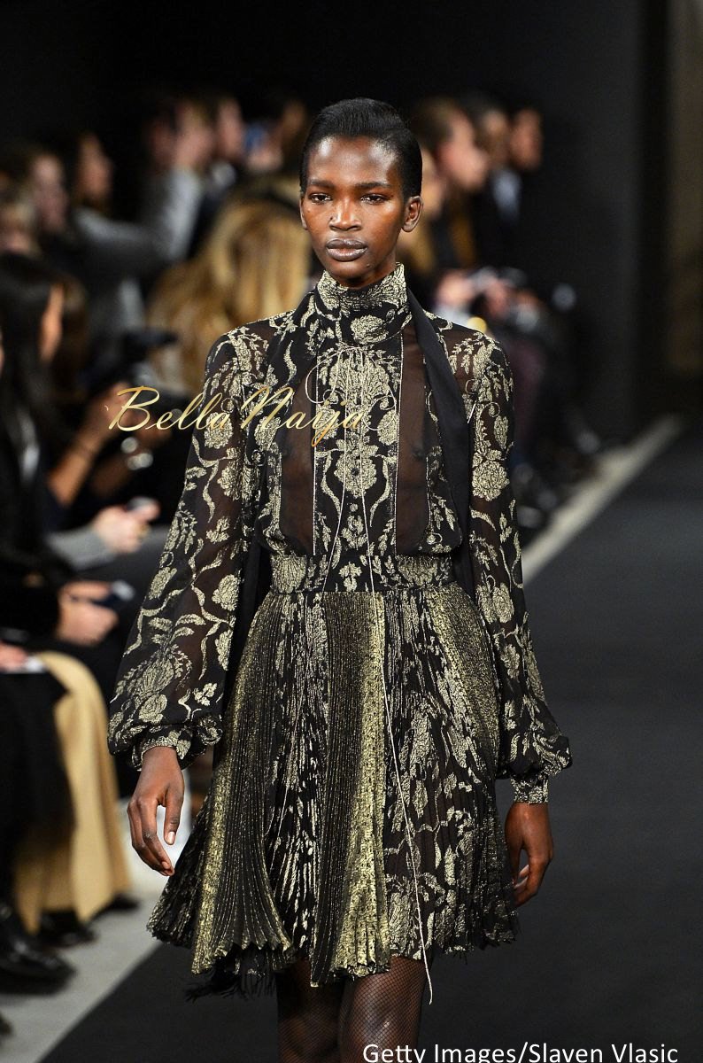 Aamito Stacie Lagum at New York Fashion Week 2015 - Bellanaija - February2015001