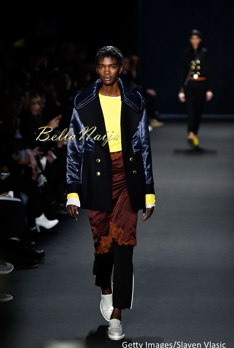 Aamito Stacie Lagum at New York Fashion Week 2015 - Bellanaija - February2015007