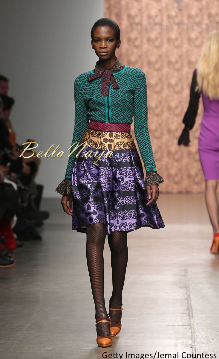 Aamito Stacie Lagum at New York Fashion Week 2015 - Bellanaija - February2015012