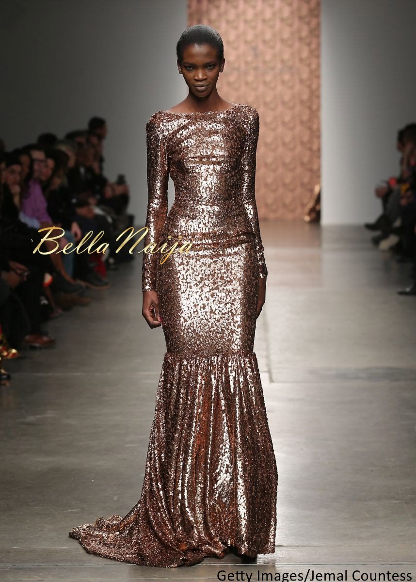 Aamito Stacie Lagum at New York Fashion Week 2015 - Bellanaija - February2015013