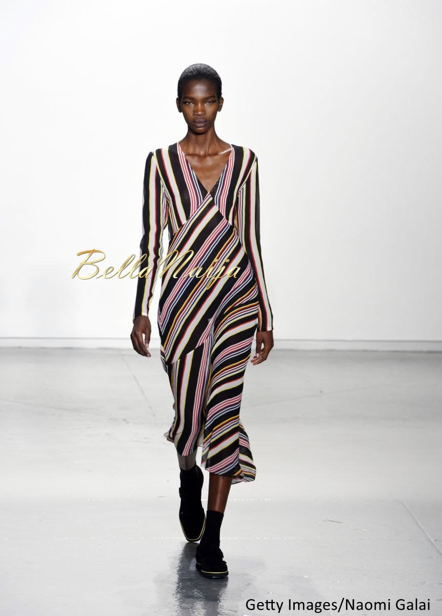 Aamito Stacie Lagum at New York Fashion Week 2015 - Bellanaija - February2015016