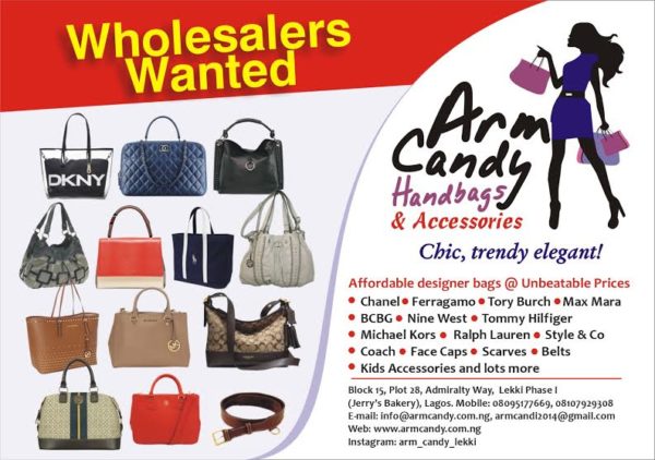 Arm Candy Handbags and Accessories Vendor Call - BellaNaija - February 2015