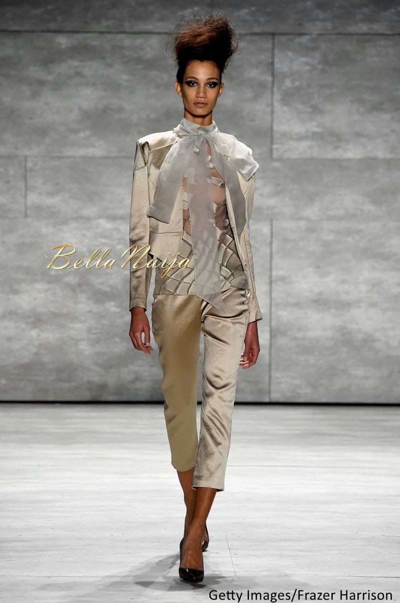 David Tlale at Mercedes-Benz Fashion Week New York 2015 David Tlale Makeup - Bellanaija - February2015013