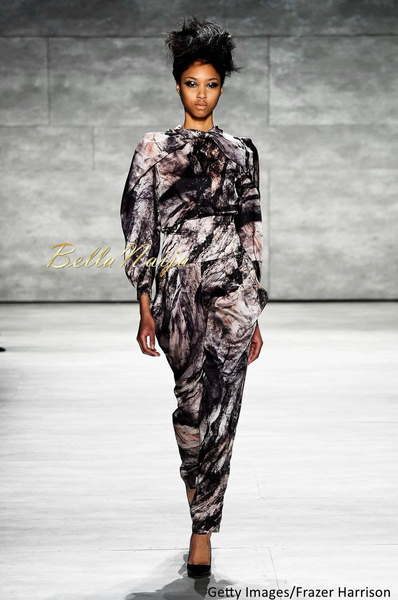 David Tlale at Mercedes-Benz Fashion Week New York 2015 David Tlale Makeup - Bellanaija - February2015024