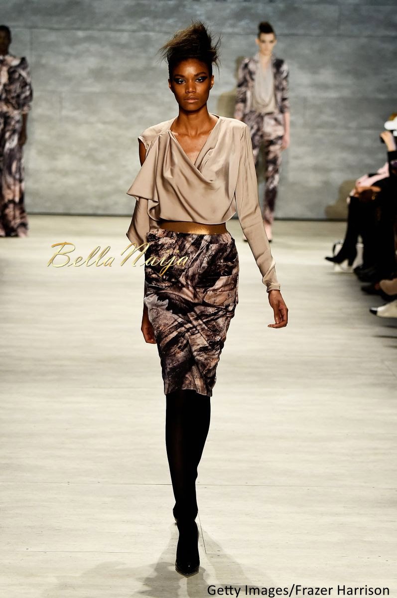 David Tlale at Mercedes-Benz Fashion Week New York 2015 David Tlale Makeup - Bellanaija - February2015029