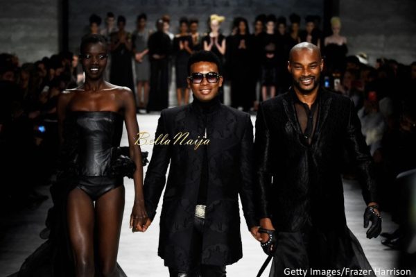 David Tlale at Mercedes-Benz Fashion Week New York 2015 David Tlale Makeup - Bellanaija - February2015038