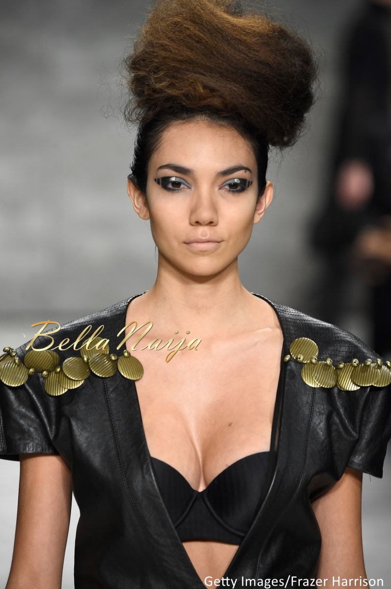 David Tlale at Mercedes-Benz Fashion Week New York 2015 David Tlale Makeup - Bellanaija - February2015055