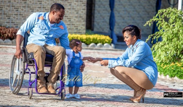 Fule & Elvis | Penjo Entertainment Cameroon | couple, wheelchair love story | BellaNaija Weddings08