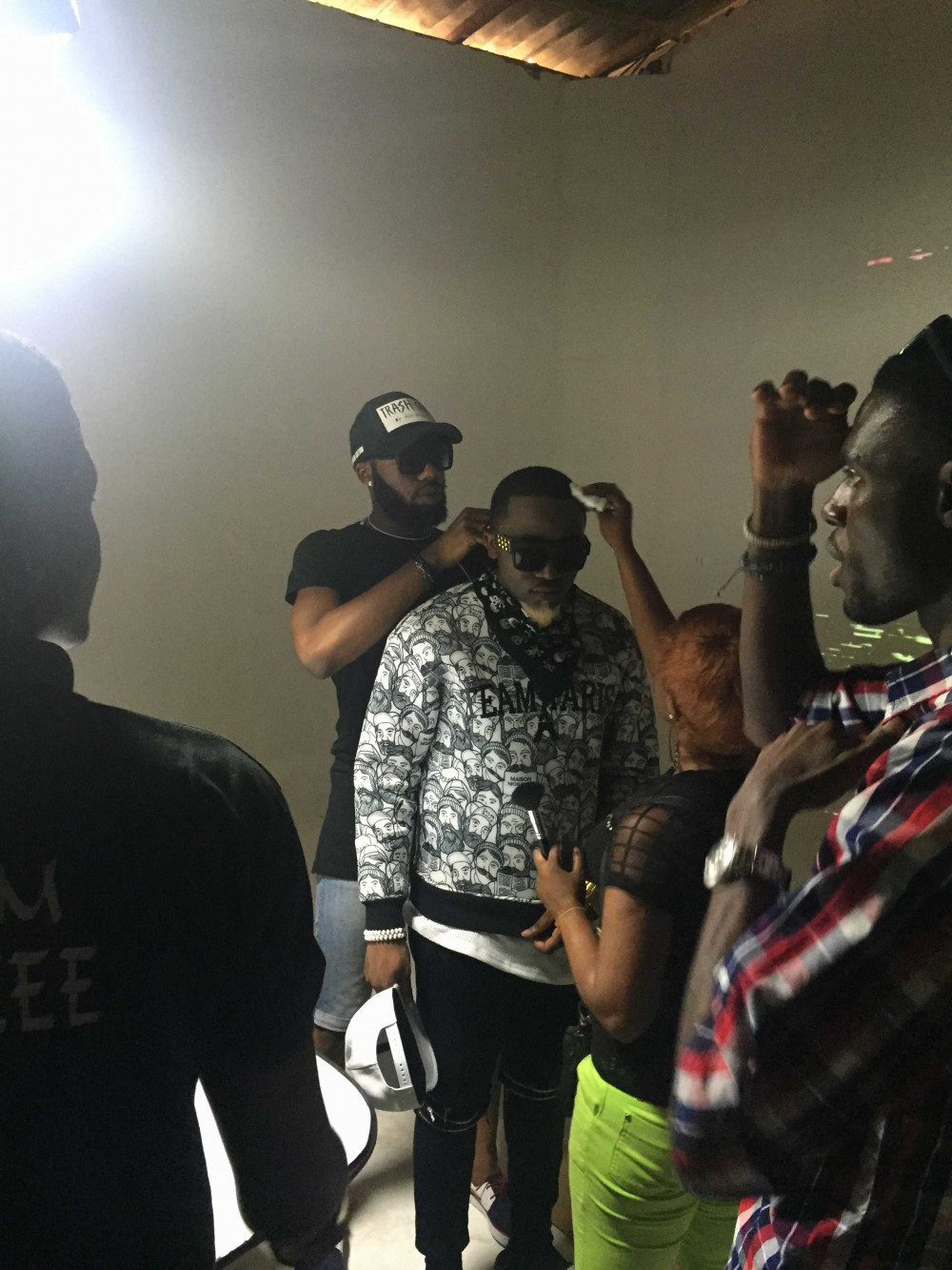 He S Got The Ice On Set Images From Ice Prince Zamani S ‘mutumina Video Shoot Bellanaija