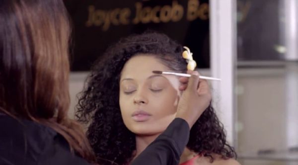 Joyce Jacob Beauty Valentine's Day Inspired Makeup on Lola Rae - Bellanaija - January2015011