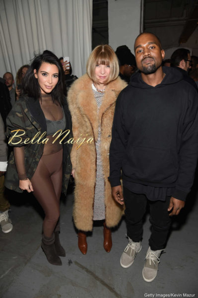 Kim Kardashian, Anna Wintour & Kanye West