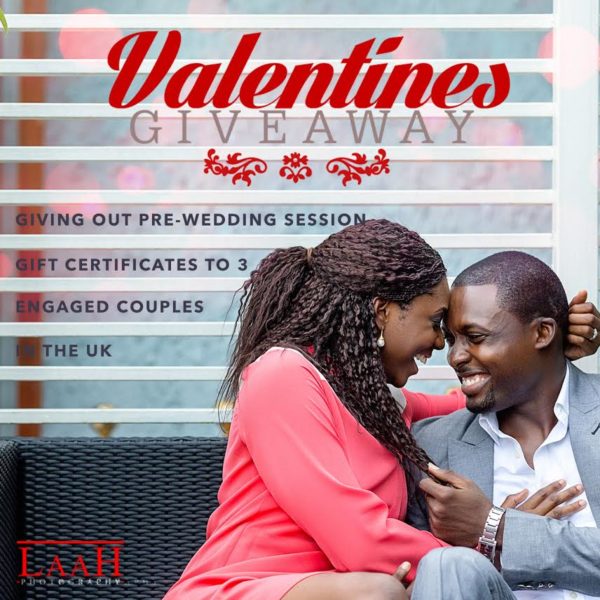 LAAH Photography Valentine's Day Giveaway - BellaNaija - February 2015