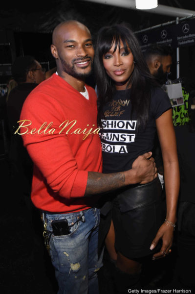 Tyson Beckford & Naomi Campbell