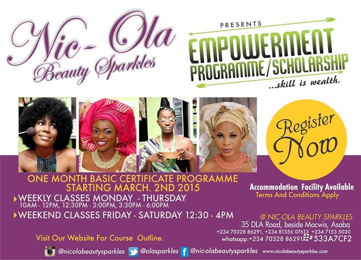 Nic-Ola Beauty Sparkles - BellaNaija - February 2015