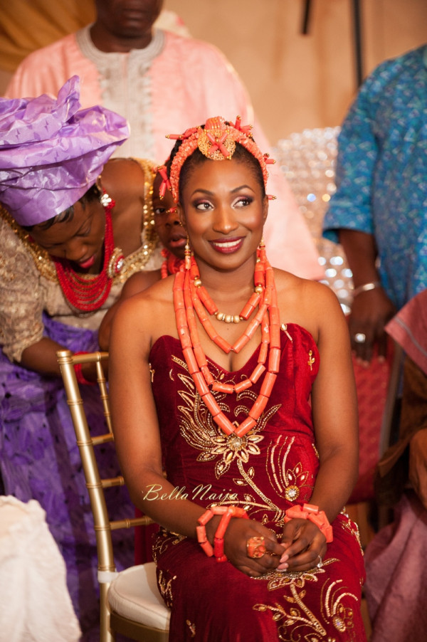 Omo & Emmanuel | BellaNaija Weddings | Nigerian Edo Wedding in New Jersey, USA | Decor by Lily V Events.Traditional-582