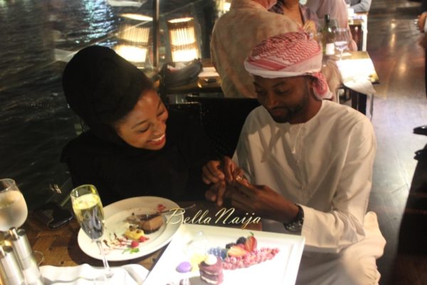 Ose & Kae Proposal in Bateaux Dubai Dinner Cruise, UAE | BellaNaija 2015 07