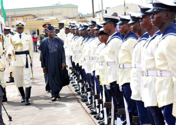 PIC. 7.  INAUGURATION OF 4 NAVAL WARSHIPS  IN  LAGOS