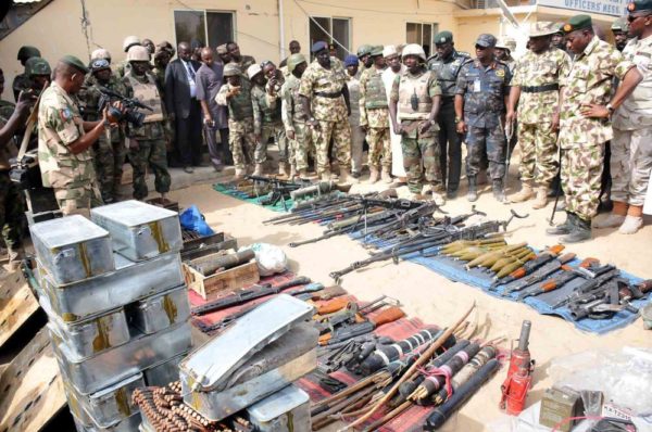 PIC.21. PRESIDENT JONATHAN VISITS TROOPS AT BAGA IN BORNO