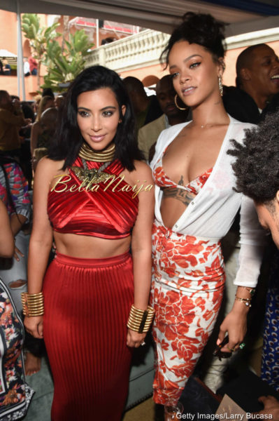 Kim Kardashian & Rihanna