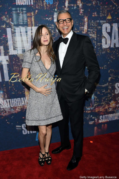 Emilie Livingston & Jeff Goldblum