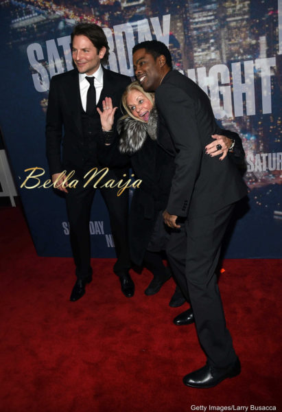 Bradley Cooper, Gloria Campano & Chris Rock