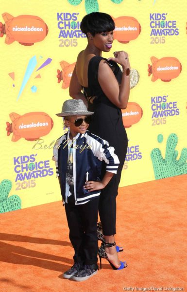 Jennifer Hudson and David Daniel Otunga Jr.