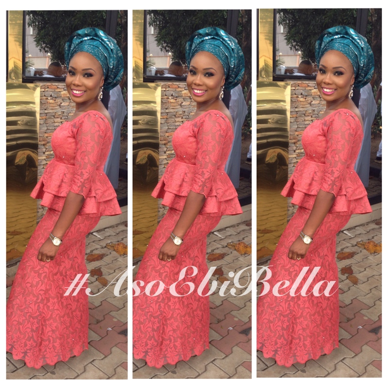 @myrealnameisgold, makeup and gele by @zainabazeez, dress by @beccaneedlesnstitches