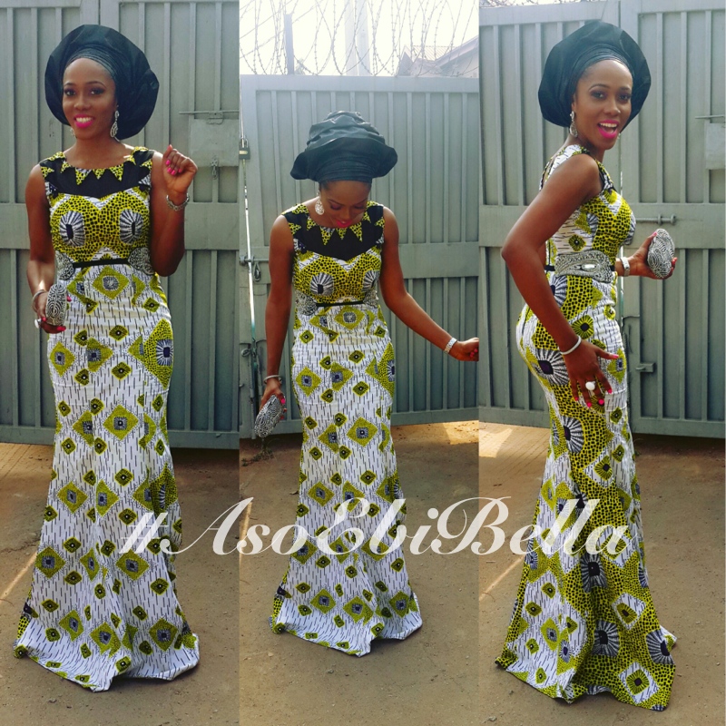 @yomisummerhues makeup and gele by her