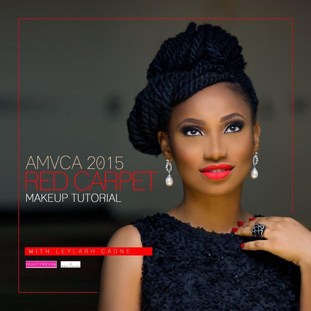 AMVCA Red Carpet Makeup Tutorial - BellaNaija - March 2015