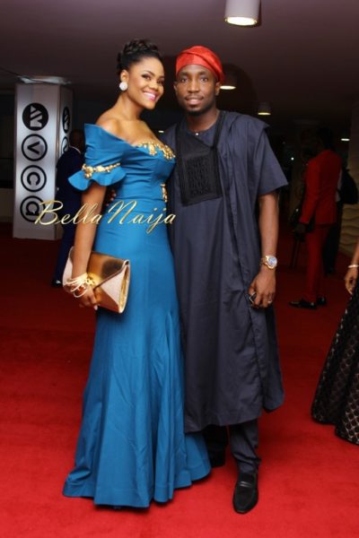 Busola Dakolo in Fouad Sarkis Couture & Timi Dakolo