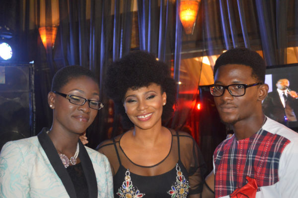 Ayobami and Jesse with Nse Ikpe Etim