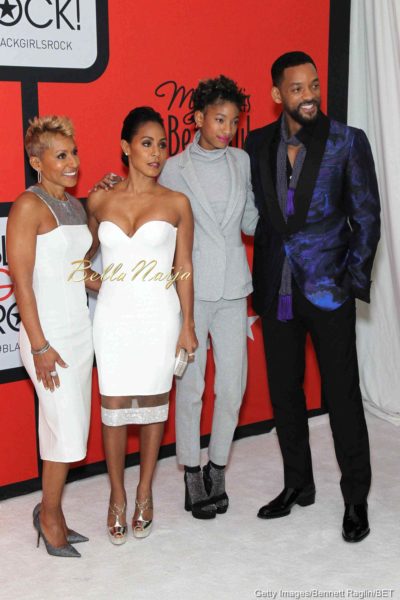 Adrienne Banfield-Jones, Jada Pinkett Smith, Willow Smith, Will Smith