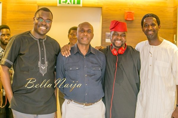 Chude Jideonwo, Rotimi Amaechi, Adebola Williams and Kola Oyeneyin