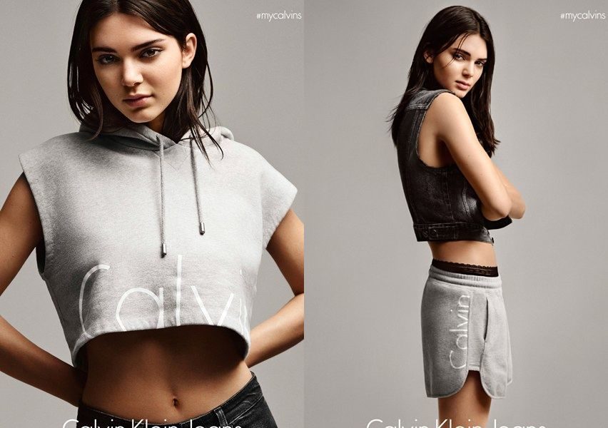 Just Me in #MyCalvins! Kendall Jenner is the Latest Face of Calvin ...