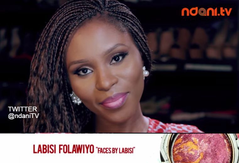 Labisi Folawiyo of FacesbyLabisi for NdaniTV Beauty Beats - BellaNaija - March 2015