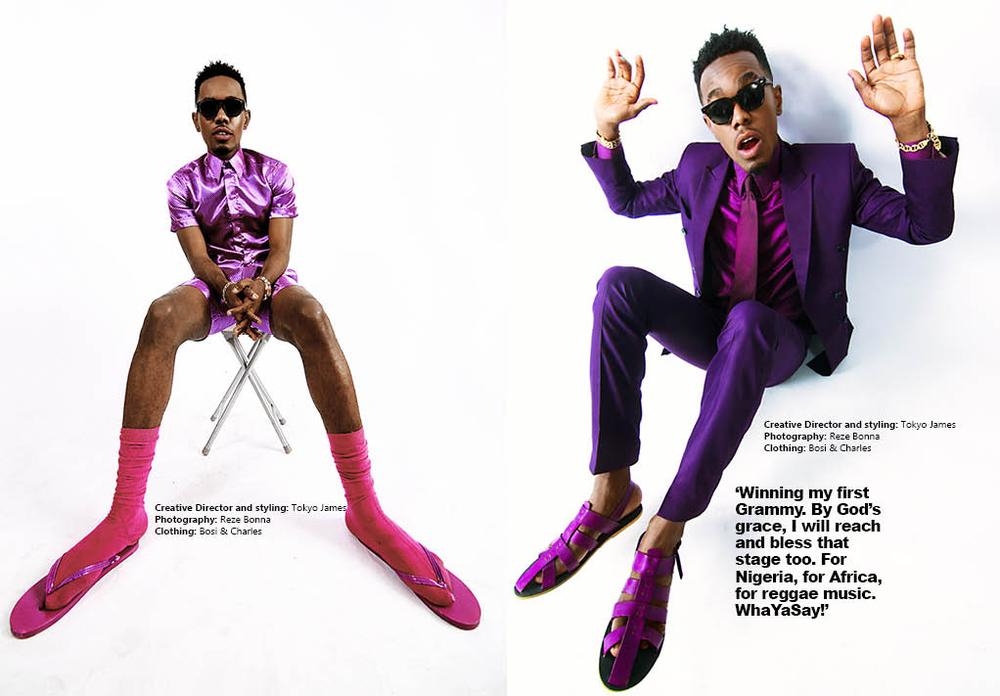 The Man in Purple! Patoranking Covers Made Magazine’s March 2015 Issue ...
