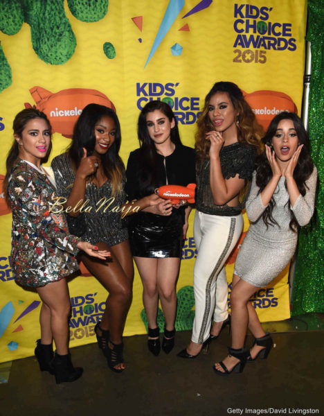 Ally Brooke, Normani Kordei, Lauren Jauregui, Dinah-Jane Hansen & Camila Cabello of Fifth Harmony