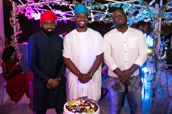 Noble Igwe, Adebola Williams and Tola Odunsi